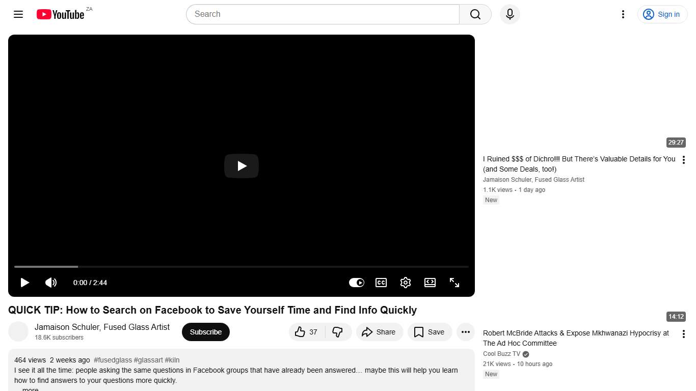 QUICK TIP: How to Search on Facebook to Save Yourself Time and Find Info Quickly - YouTube
